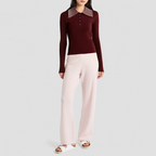 Retro French-style slim-fit knitted cardigan