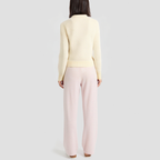 Minimalist Crew Neck Comfort Knit Cardigan