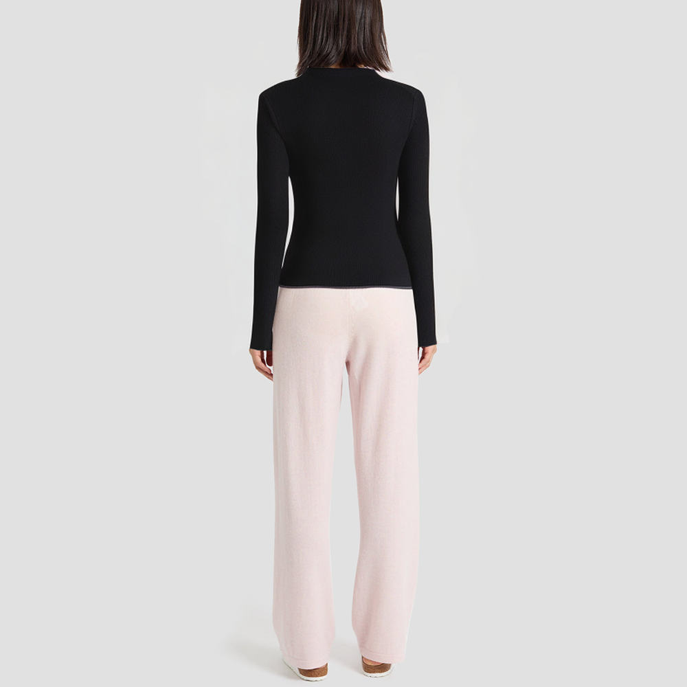 Slim-fit casual knitted cardigan