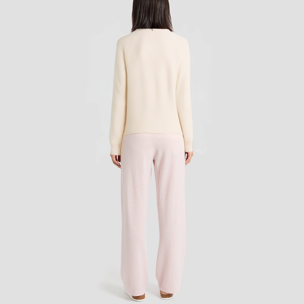 Cashmere V-neck slim-fit knitted sweater