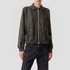 Retro loose-fitting street style jacket