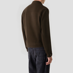 High-quality stand-collar double-layered jacket