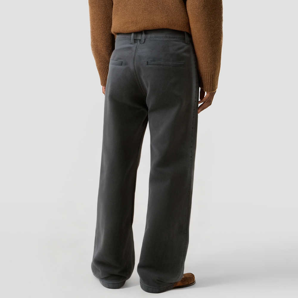 Street style loose flared jeans