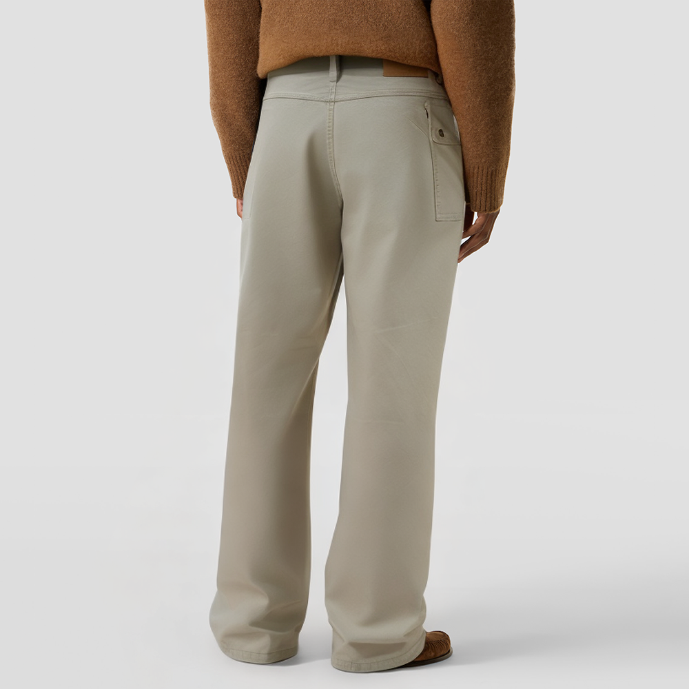 Multi-pocket casual loose-fitting work pants